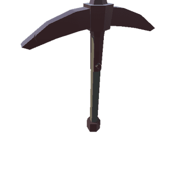 Pickaxe Metal Riveted 04